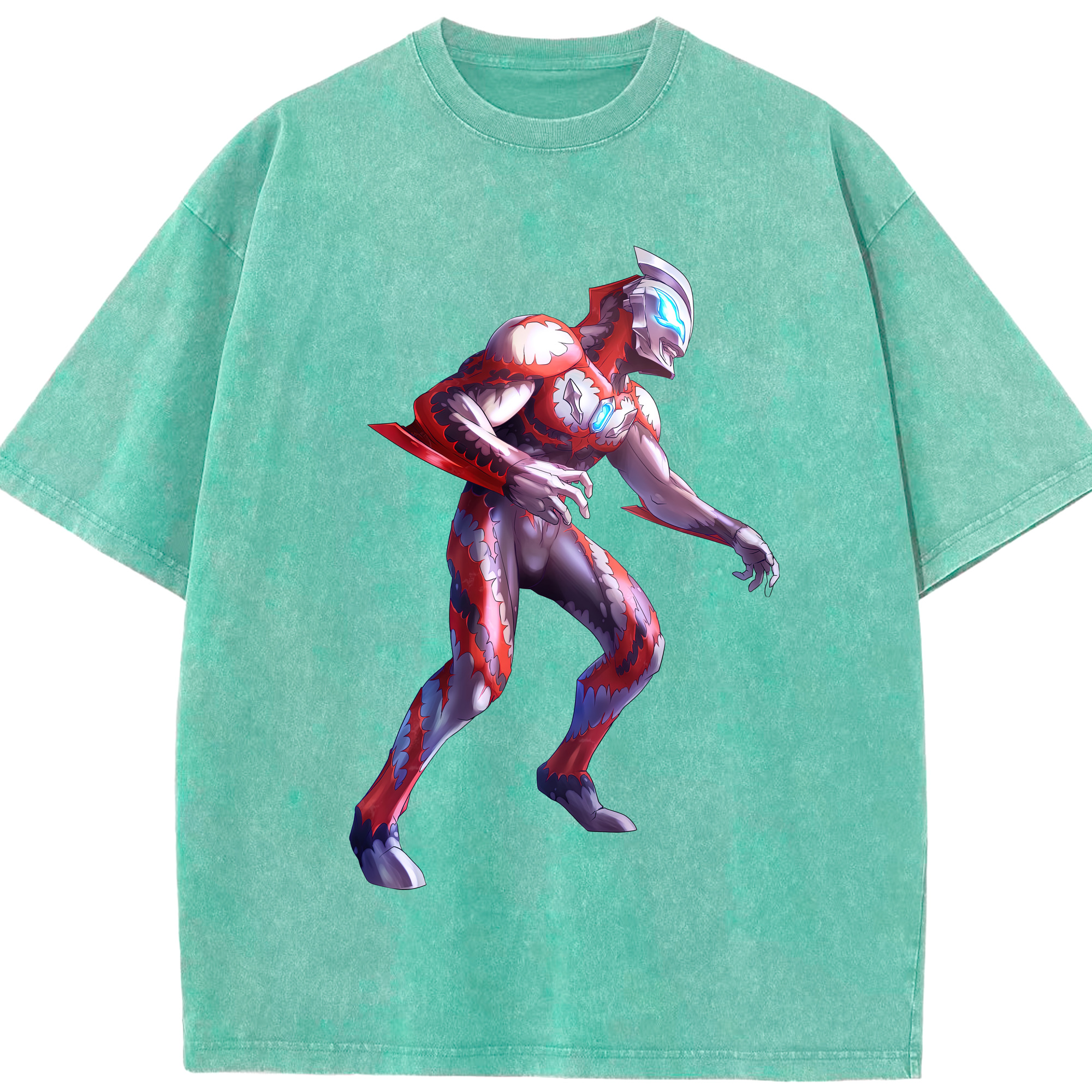 （画像用） ウルトラマン Ultraman 綿100% ヴィンテージ風 半袖Tシャツ（フロントプリント）